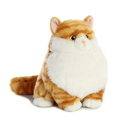 Aurora Medium Orange Fat Cats 9.5" Butterball Tabby Charming Stuffed Animal
