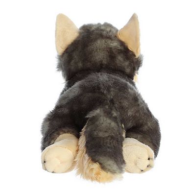 Aurora Large Grey Miyoni 16" Wolf Adorable Stuffed Animal