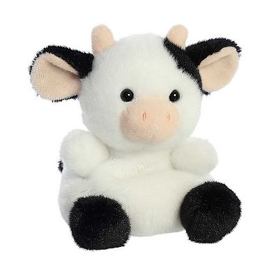 Aurora Mini White Palm Pals 5" Sweetie Cow Adorable Stuffed Animal