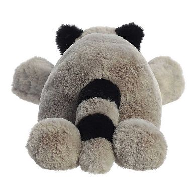 Aurora Large Grey Snoozles 18" Raccoon Laid-back Stuffed Animal