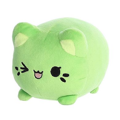 Aurora Small Green Tasty Peach 7" Pistachio Meowchi Enchanting Stuffed Animal