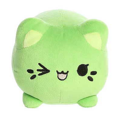 Aurora Small Green Tasty Peach 7" Pistachio Meowchi Enchanting Stuffed Animal