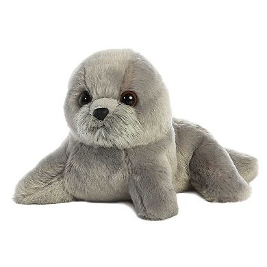 Aurora Small Grey Mini Flopsie 8" Harpo Seal Adorable Stuffed Animal