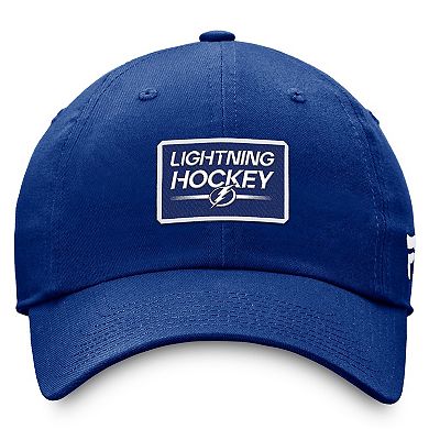 Men's Fanatics Branded  Blue Tampa Bay Lightning Authentic Pro Prime Adjustable Hat