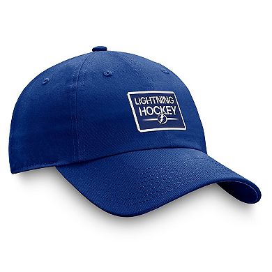 Men's Fanatics Branded  Blue Tampa Bay Lightning Authentic Pro Prime Adjustable Hat