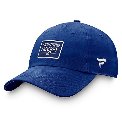 Men's Fanatics Branded  Blue Tampa Bay Lightning Authentic Pro Prime Adjustable Hat