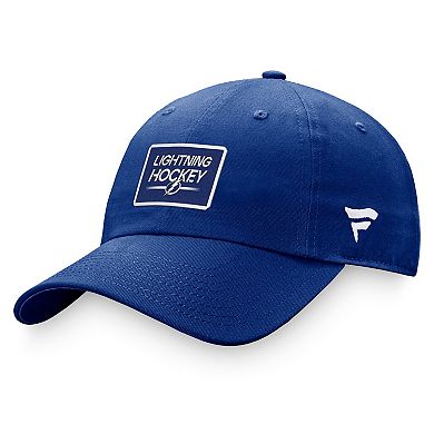 Women's Fanatics Branded  Blue Tampa Bay Lightning Authentic Pro Rink Adjustable Hat