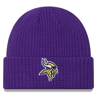 Men's New Era  Purple Minnesota Vikings Prime Cuffed Knit Hat