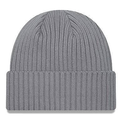 Men's New Era Gray Denver Broncos Color Pack Cuffed Knit Hat