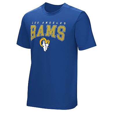 Men's  Royal Los Angeles Rams Home Team Adaptive T-Shirt