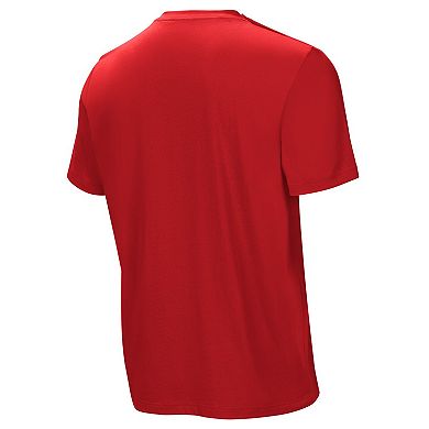 Men's  Red Tampa Bay Buccaneers Home Team Adaptive T-Shirt