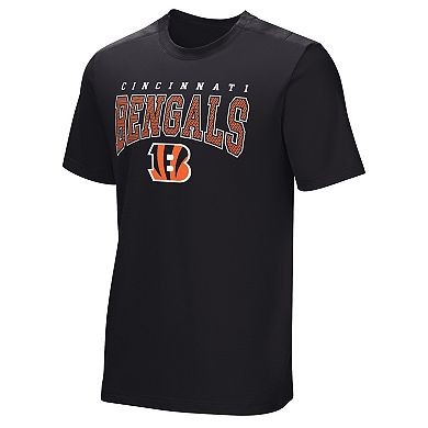 Men's  Black Cincinnati Bengals Home Team Adaptive T-Shirt