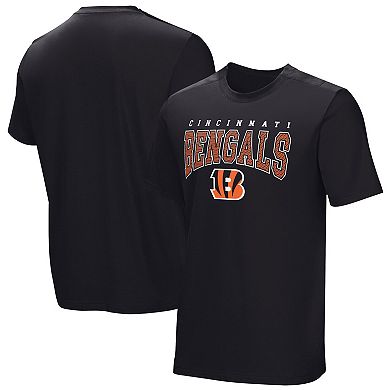 Men's  Black Cincinnati Bengals Home Team Adaptive T-Shirt