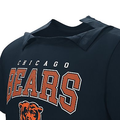 Men's  Navy Chicago Bears Home Team Adaptive T-Shirt