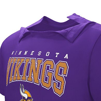 Men's  Purple Minnesota Vikings Home Team Adaptive T-Shirt