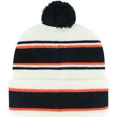 Youth '47 White/Black San Francisco Giants Stripling Cuffed Knit Hat with Pom