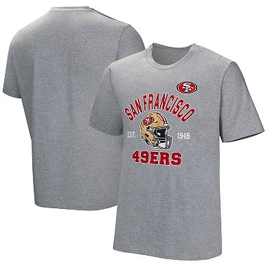 Men's  Gray San Francisco 49ers Tackle Adaptive T-Shirt