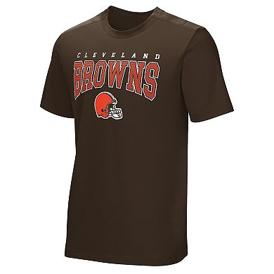 Men's  Brown Cleveland Browns Home Team Adaptive T-Shirt