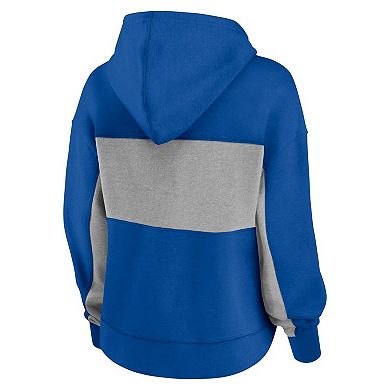 Women's Profile Royal New York Mets Plus Size Pullover Hoodie
