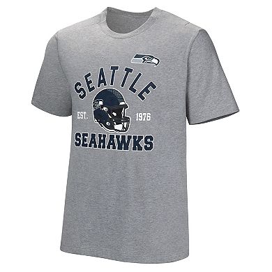 Men's  Gray Seattle Seahawks Tackle Adaptive T-Shirt