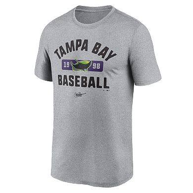 Men's Nike Heather Gray Tampa Bay Rays Legend T-Shirt