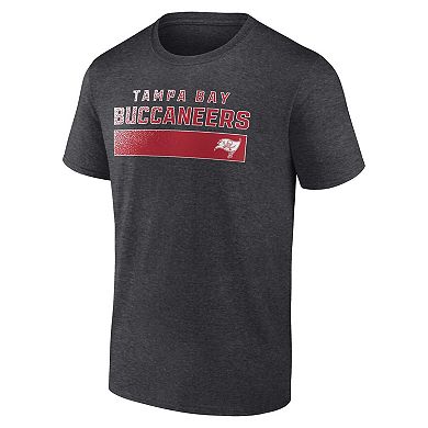 Men's Fanatics Branded  Charcoal Tampa Bay Buccaneers T-Shirt