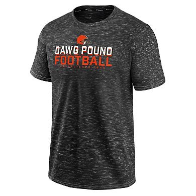 Men's Fanatics Branded Charcoal Cleveland Browns Component T-Shirt