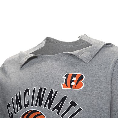 Men's  Gray Cincinnati Bengals Tackle Adaptive T-Shirt