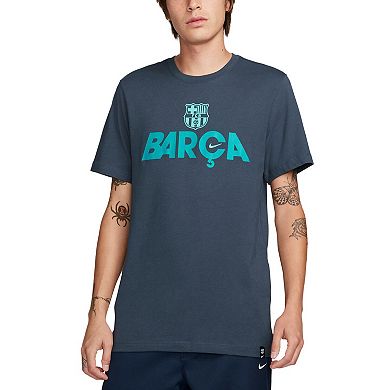 Men's Nike Navy Barcelona Mercurial Sleeve T-Shirt