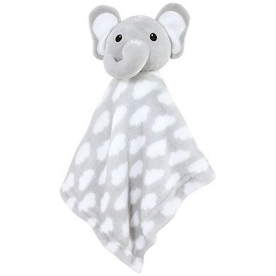 Hudson Baby Unisex Baby Flannel Plush Sleep and Play and Security Toy, Elephant Cloud