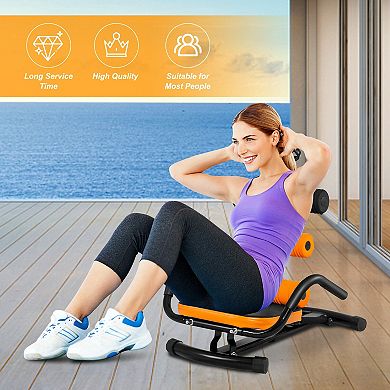 Core Fitness Abdominal Trainer Crunch Exercise Bench Machine