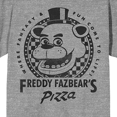 Men's Five Nights at Freddy's Fazbear's Pizza Logo Graphic Tee