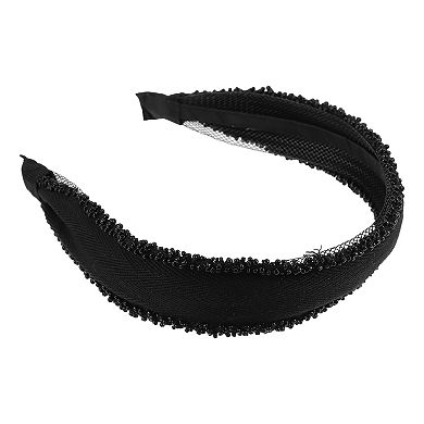 1 Pc Beaded Headbands Hairband for Women 1.18 Inch Wide
