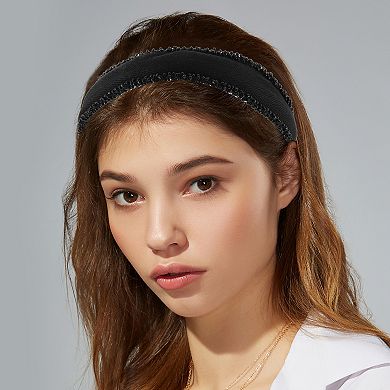 1 Pc Beaded Headbands Hairband for Women 1.18 Inch Wide