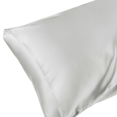 Satin Hair and Skin Breathable Envelope Closure Pillowcase 2 Pcs 20" x 30"
