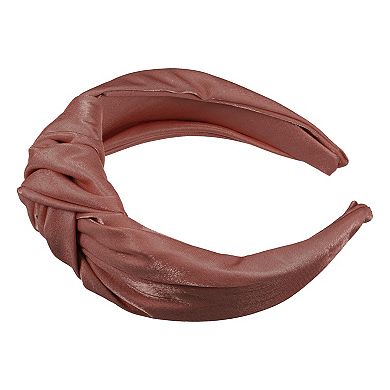 Shiny Knotted Wide Head Bands Women Hairband Hair Hoop Accessories