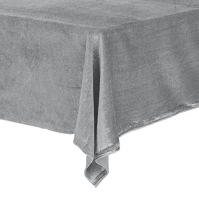 Rectangle Wrinkle Resistant Washable Polyester Table Cover 1 Pc, 71" X 85"