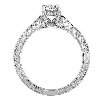 Diamond Medley 14k White Gold 1 1/4 Carat T.W. Lab-Grown Diamond Engagement Ring