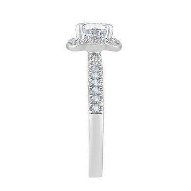 Diamond Medley 14k White Gold 1 1/3 Carat T.W. Lab-Grown Diamond Engagement Ring