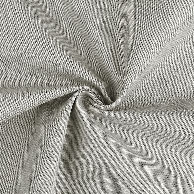 Rectangle Wrinkle-resistant Washable Polyester Linen Table Cover, 47" X 47"