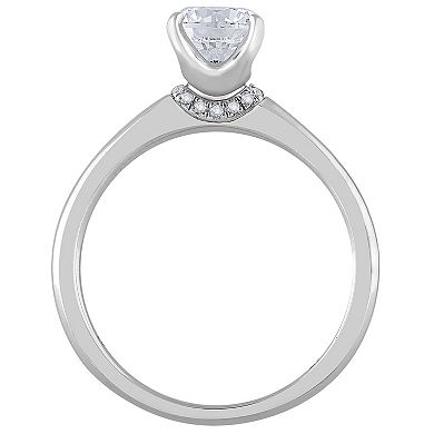Diamond Medley 14k White Gold 1 1/10 Carat T.W. Lab-Grown Diamond Engagement Ring