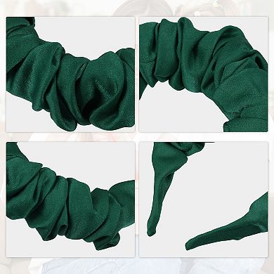 Solid Color Pleated Headband for Women Hairband Hair Hoop Accessories