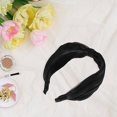 1 Pcs Knotted Silk Headband Fashion Hairband for Woman Non Slip