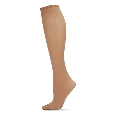 Levante Women's Plus Size Opaque Knee High Stockings