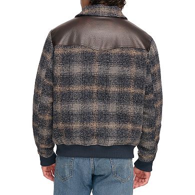 Men's Levi's® Faux Wool & Faux Leather Trucker Jacket