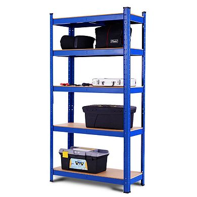 35.5" x 71" Adjustable 5-Layer 2000 lbs Capacity Tool Shelf