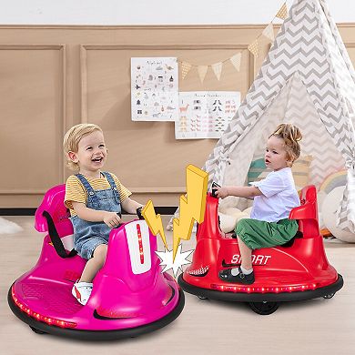 6V Bumper Car for Kids Toddlers Electric Ride On Car Vehicle with 360° Spin