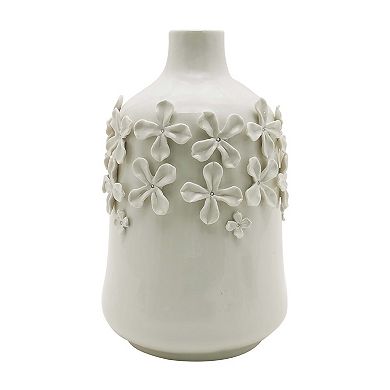 Sonoma Goods For Life Floral Ceramic Vase Table Decor