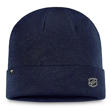 Men's Fanatics Branded  Navy St. Louis Blues Authentic Pro Cuffed Knit Hat