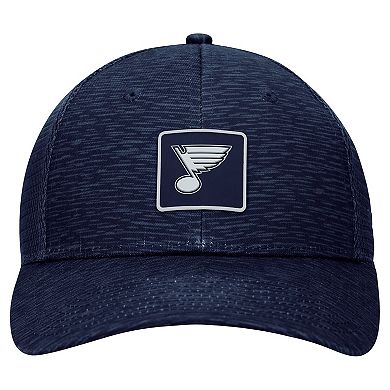 Men's Fanatics Branded  Navy St. Louis Blues Authentic Pro Road Trucker Adjustable Hat